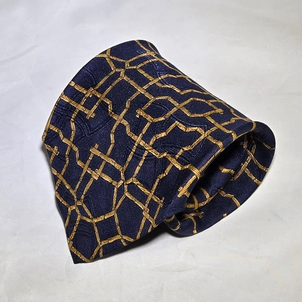 Vintage Polo Ralph Lauren Tie Silk Handmade USA 57